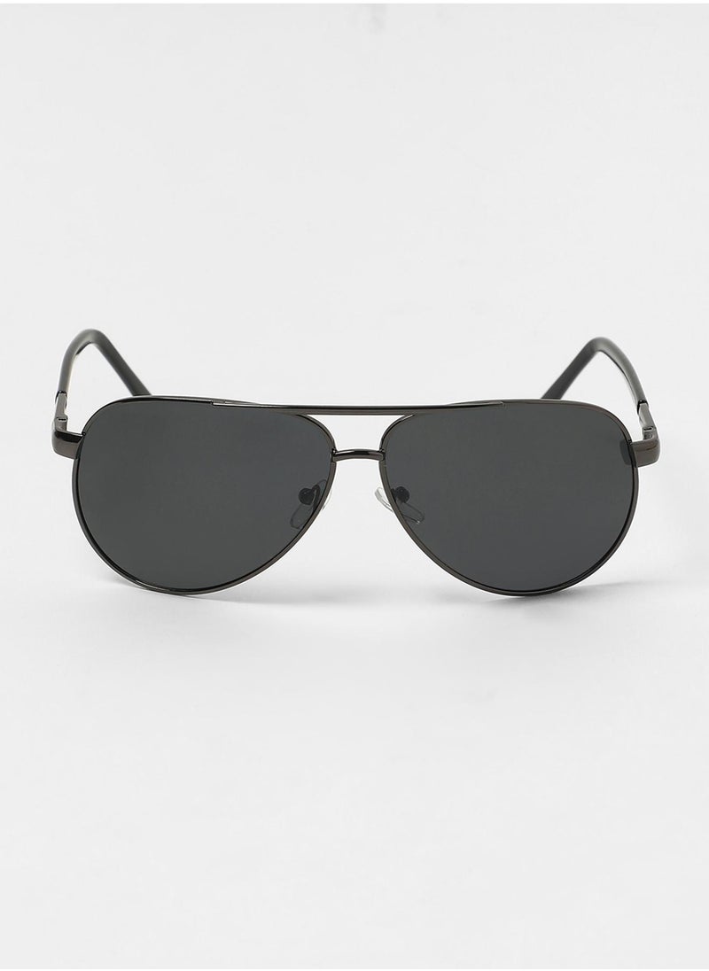 Haute Sauce The Classic Aviator Sunglasses - Onyx Black  - Image 4