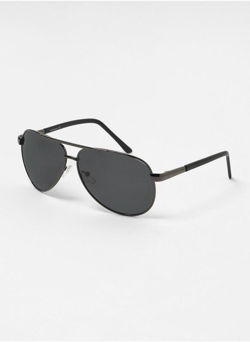 Haute Sauce The Classic Aviator Sunglasses - Onyx Black  - Image 5