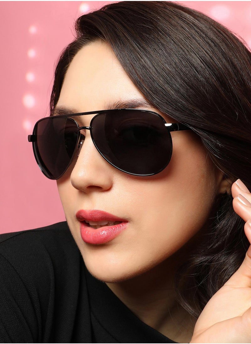 Haute Sauce The Classic Aviator Sunglasses - Onyx Black  - Image 3