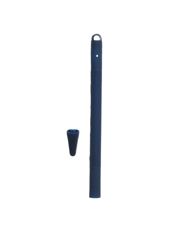 Generic - Silicone Sleeve for Apple Pencil 2nd/Pro – Comfortable Grip & Full Protection - Navy Blue - Image 1