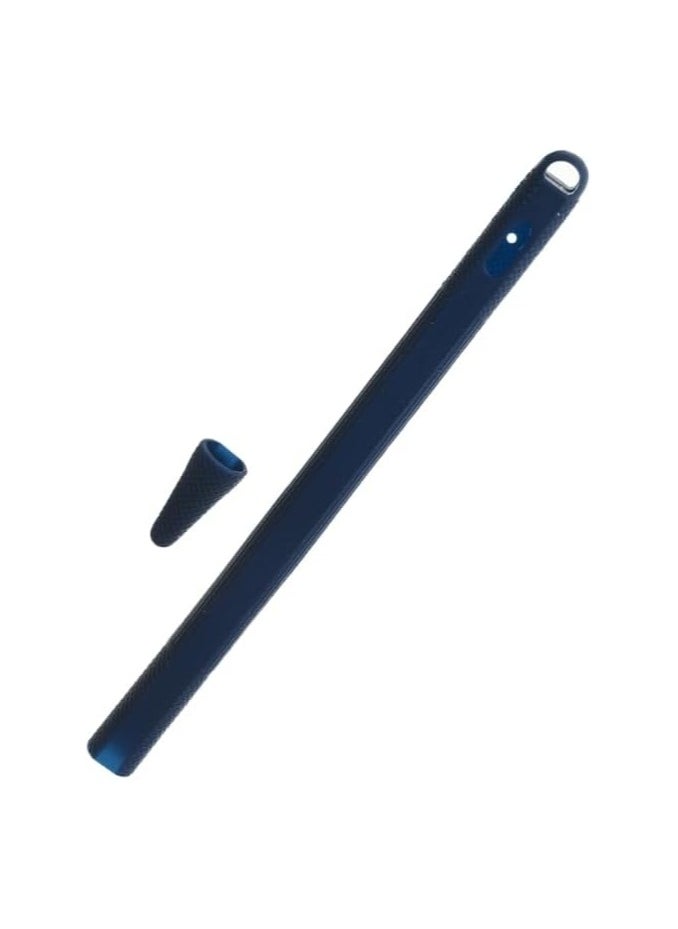 Generic - Silicone Sleeve for Apple Pencil 2nd/Pro – Comfortable Grip & Full Protection - Navy Blue - Image 1