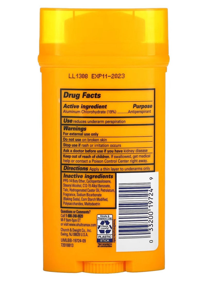 Arm & Hammer Solid Antiperspirant Deodorant Fresh 2.6 oz 73 g - Image 2