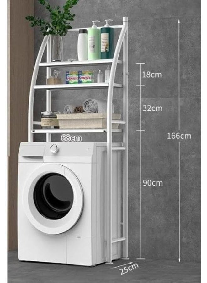• Decorative 3-tier bathroom organizer – a smart solution to save space above the washing machine (S) - Image 2