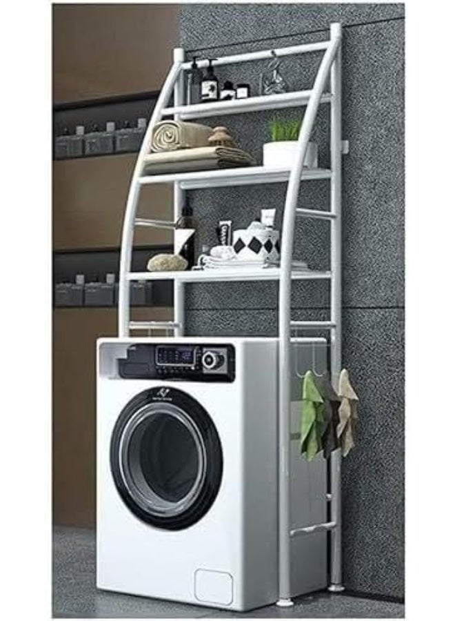 • Decorative 3-tier bathroom organizer – a smart solution to save space above the washing machine (S) - Image 3