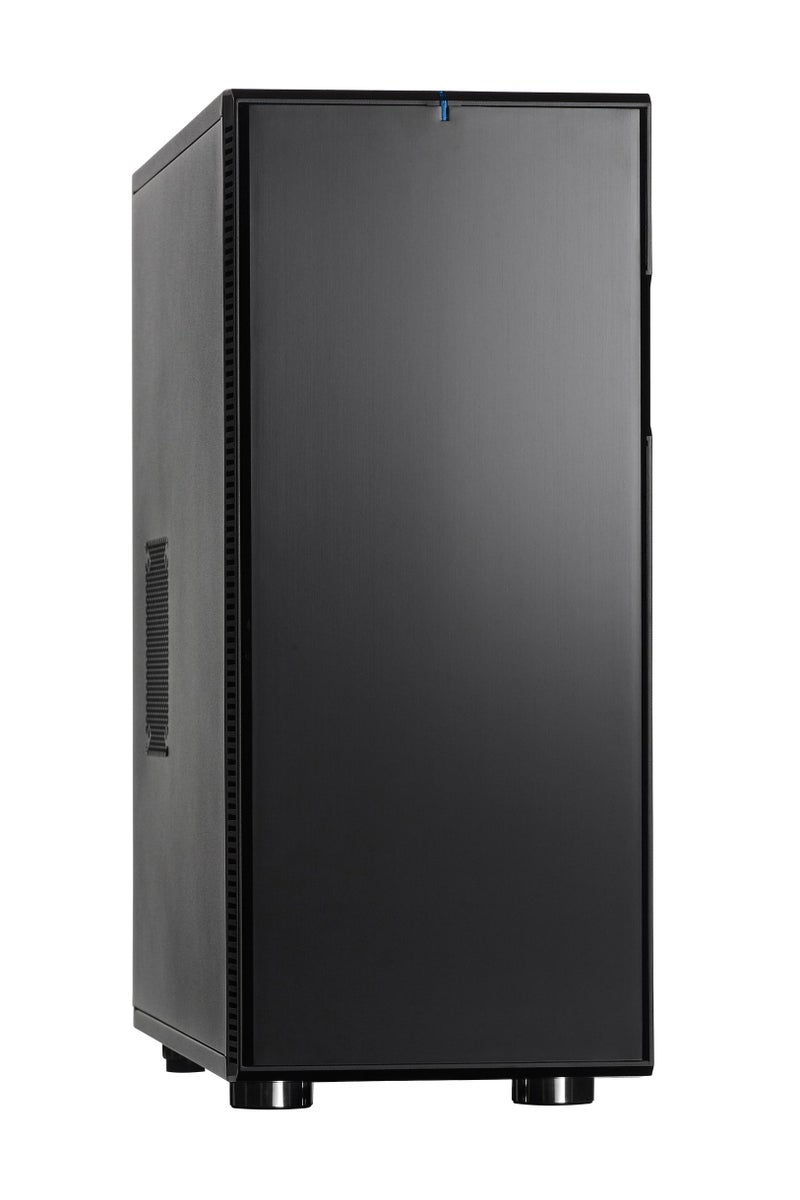 Fractal Design Define XL R2 Black Pearl Full Tower PC Case Silent Sound-Dampened Steel, 9 Expansion Slots, Advanced Modular HDD Cages, 140mm Pre-installed Fans, Fan Controller, Radiator Support up to 280mm, ModuVent Top Panel, 26mm Cable Management, Black | FD-CA-DEF-XL-R2-BL - Image 1