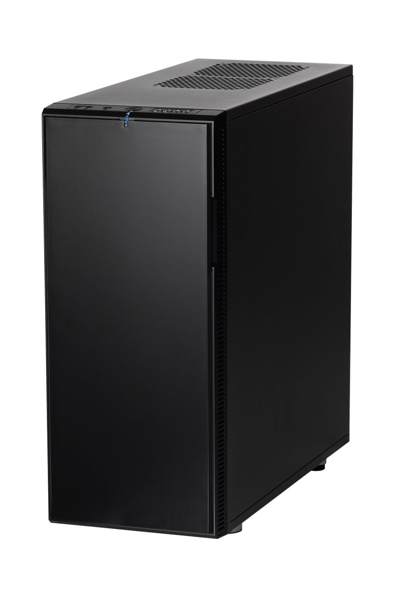 Fractal Design Define XL R2 Black Pearl Full Tower PC Case Silent Sound-Dampened Steel, 9 Expansion Slots, Advanced Modular HDD Cages, 140mm Pre-installed Fans, Fan Controller, Radiator Support up to 280mm, ModuVent Top Panel, 26mm Cable Management, Black | FD-CA-DEF-XL-R2-BL - Image 2