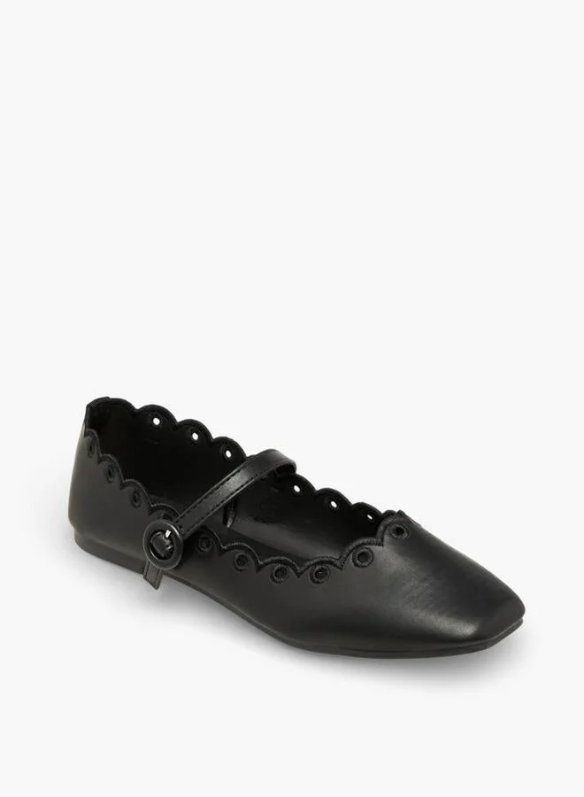 سيليست Women Buckle Closure Mary Jane Shoes