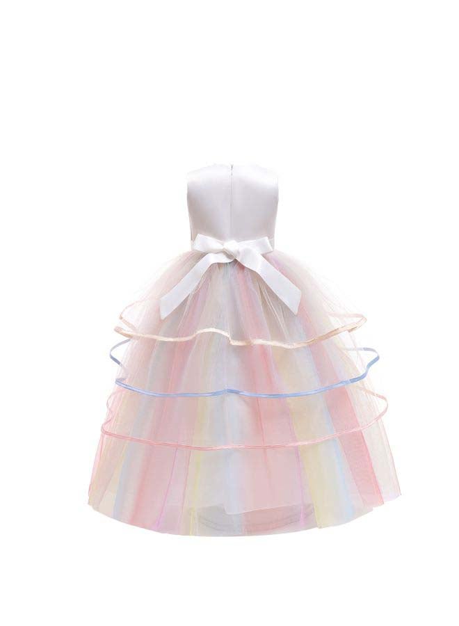 NIBEMINENT Long Unicorn Gauze Princess Holiday Costume 150cm - Image 2