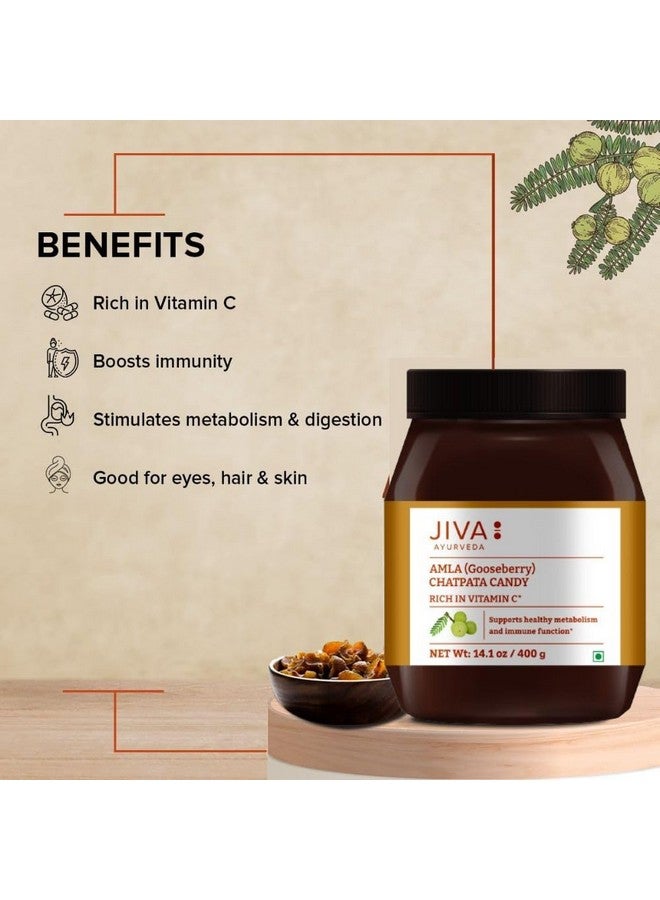 جيفا حلوى جيفا أملا تشاتباتا 400 جرام | غنية بالألياف الغذائية وفيتامين سي، تعزز المناعة، تدعم الهضم الصحي، تحافظ على مستويات السكر في الدم (عبوة واحدة) - Image 4