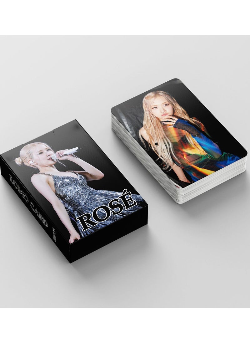 EHOME - 55-Pcs Rose Single New Photo Album Special Photo Filio Lomo Card - Image 1