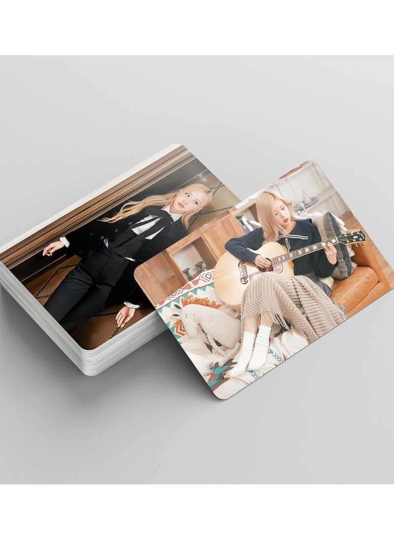 EHOME - 55-Pcs Rose Single New Photo Album Special Photo Filio Lomo Card - Image 1