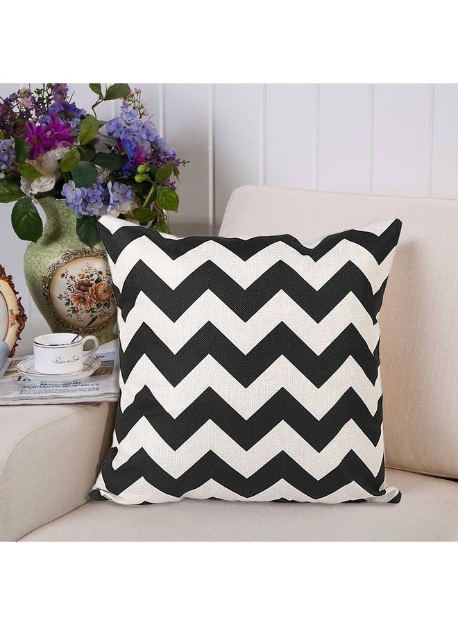 NIBEMINENT Decorative Cushion Cover Black/White - Image 3