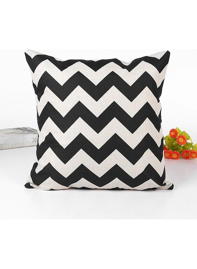 NIBEMINENT Decorative Cushion Cover Black/White - Image 1