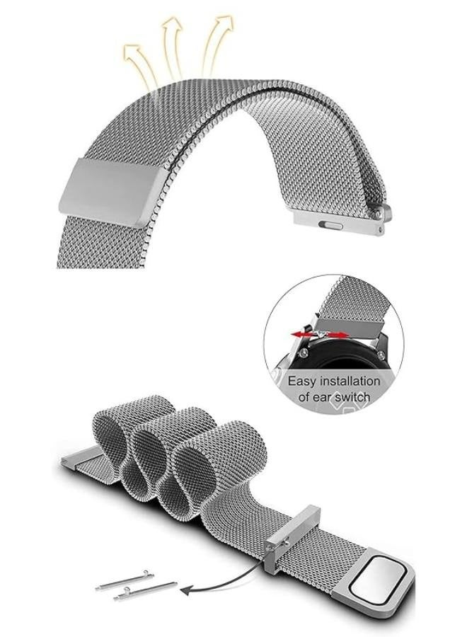 Stainless Steel Milanese Magnetic Watch Strap for Huawei Watch GT5 46mm / GT5 PRO  Watch strap 22mm diameter - Image 4