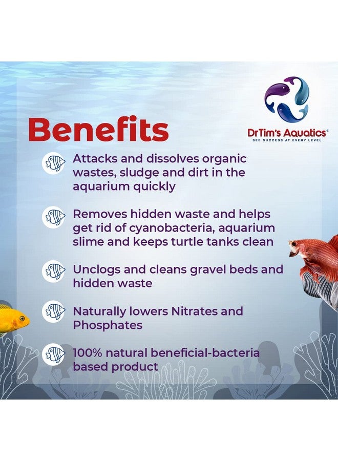 DrTim's Aquatics Dr. Tim`s Aquatics Waste-Away Freshwater 8 Oz - Image 3