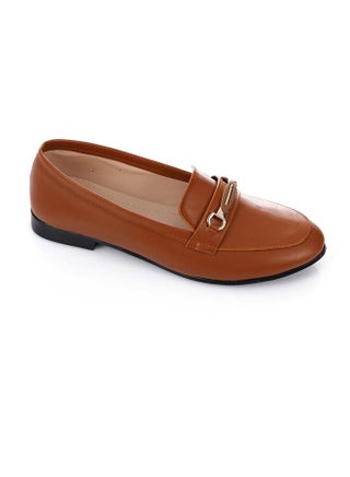 ICE CLUB Leather Slip-On Flat Shoes - Havana - pzsku/Z14EB5EC63E7CB05DDED5Z/45/1746294492/6e386327-338f-4aec-974d-14d1ac0cf051