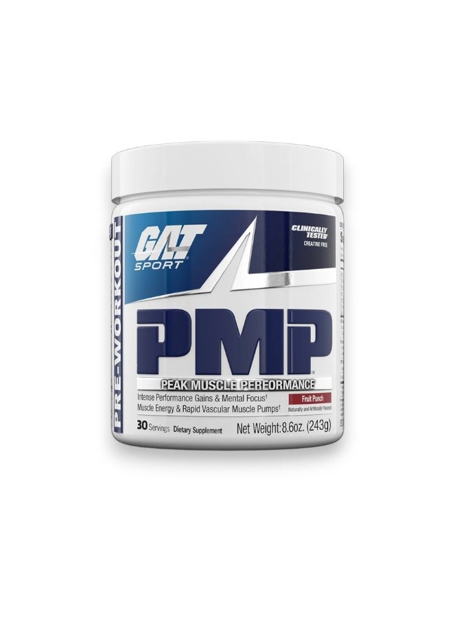 GAT SPORT PMP stim Free, Pre Workout, Fruit Punch Flavour, 243g - pzsku/Z14EB7982C7569EDF2612Z/45/_/1711474609/de01d2c7-ba2a-477f-bc33-3b9ea2b772ac