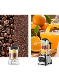 sokany SK-999 Multipurpose Blender High Power 6000W 2.5L 2 in 1 Food Processor with Ice Crusher Silver  - Image 2