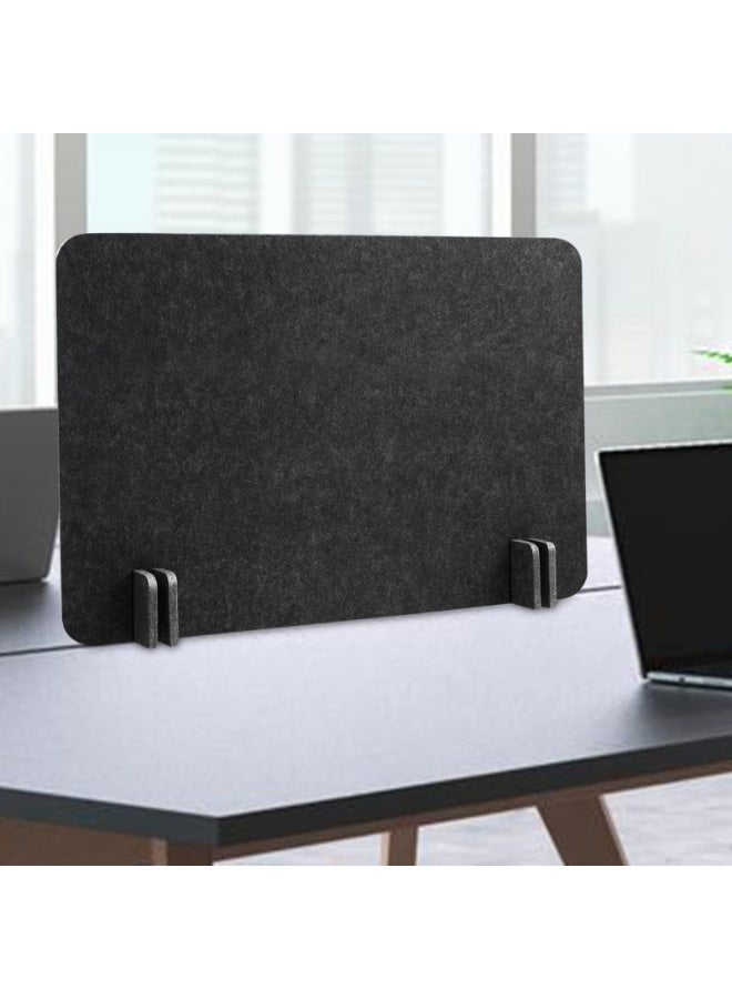 Bukela 6 Pack Freestanding Desk Divider Noise Reducing Desk Privacy Panel for Table Standing Sound Proof Dividers Desktop Office Furniture Partitions for Classroom(Black) - Image 5