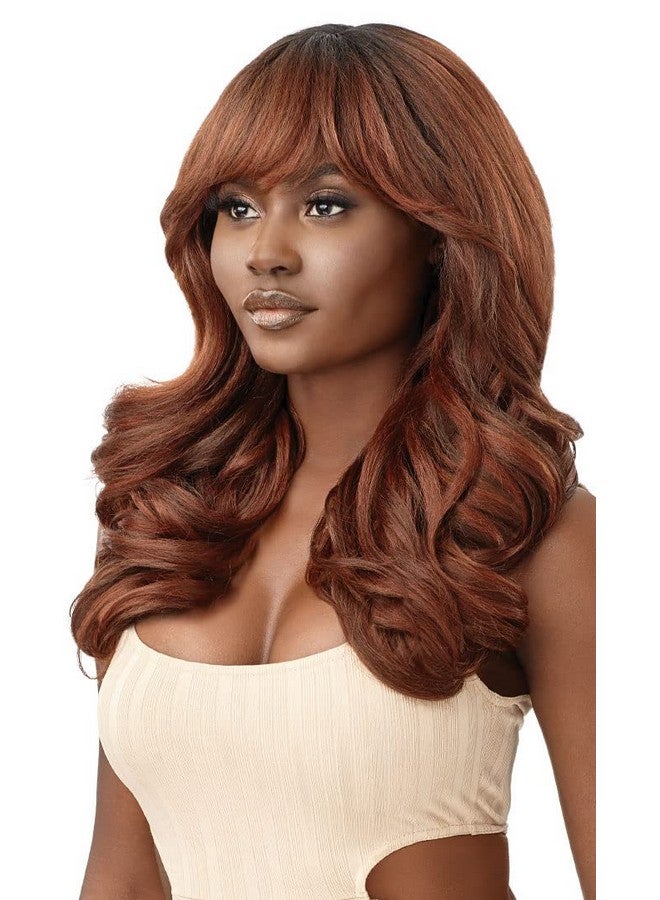Outre Wigpop Synthetic Full Wig - JASMIYAH (Color:1 Jet Black) - Image 2