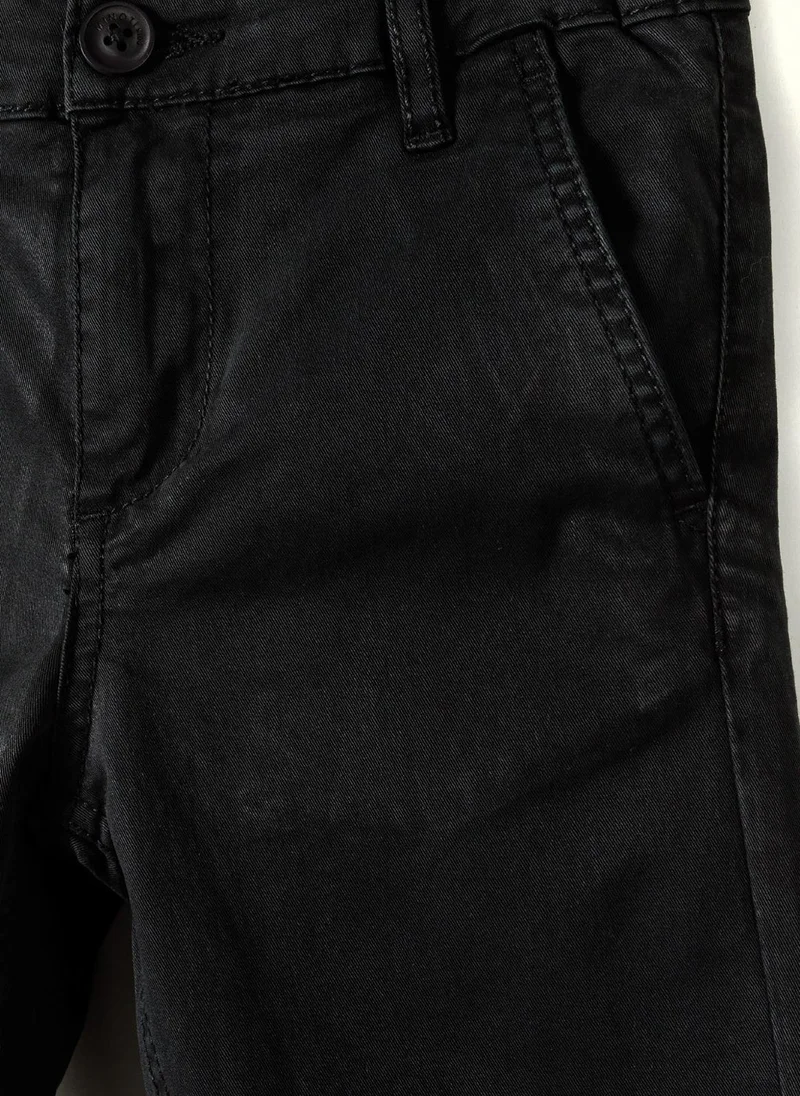 MINOTI Teen Boys Chino Trousers with Pockets and Tailored Fit