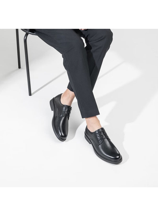 Connell Kangnaichun Autumn New Fashion Casual Shoes For Men, Versatile Soft-soled Comfortable Derby Shoes For Daily Wear, Black, Size 42 - Image 1
