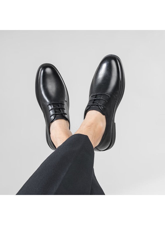 Connell Kangnaichun Autumn New Fashion Casual Shoes For Men, Versatile Soft-soled Comfortable Derby Shoes For Daily Wear, Black, Size 42 - Image 2