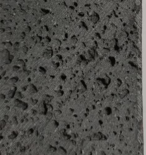 Kamelar.Lava Volcanic stone cooking tiles, flat surface without grooves, 6" x 8", lava cooking stone pizza, meat, seafood and vegetables.Outdoor steak barbecue.Baking pan, baking net, grill - Image 5