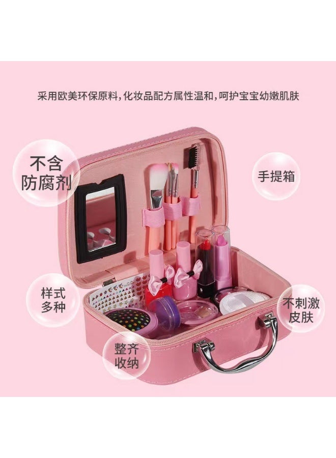 Kids' Makeup Set for Girls, Real Makeup Set for Children, Washable Makeup Set Toys for Little Girls, Birthday Gift Toys for Children Ages 8+ - Image 5