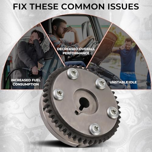 ISINSWIFT 917-251 Engine Variable Valve Timing (VVT) Sprocket fit for Honda 2012-2015 Crosstour, 2012-2014 CR-V, 2008-2012 Accord L4 2.4L, Replacement# 917-251, 14310R44A01, 14310R5A305 - Image 5