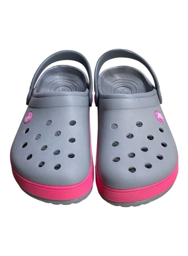 crocs Kids Clog Lightweight Comfortable Slip-On with Back Strap - Breathable Design for Daily Wear, Beach & Outdoor Activities - Multi Color - Image 1