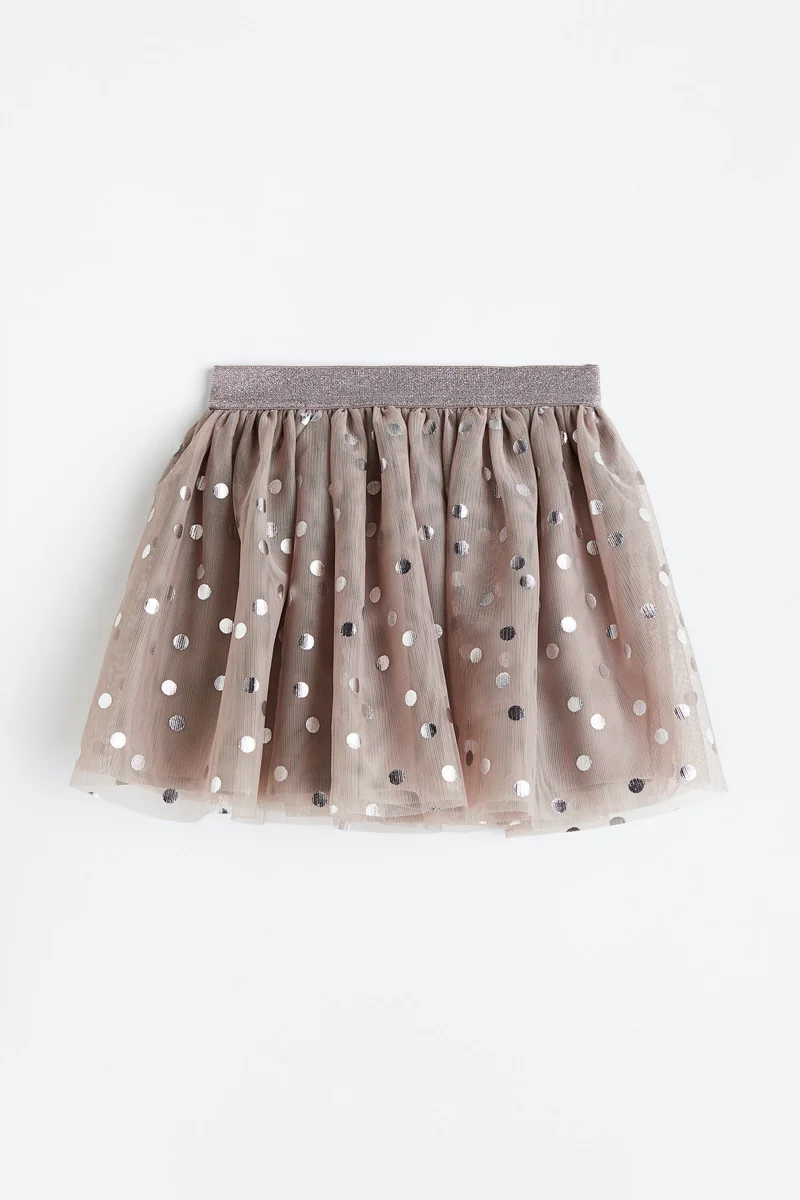 H&M Glittery tulle skirt