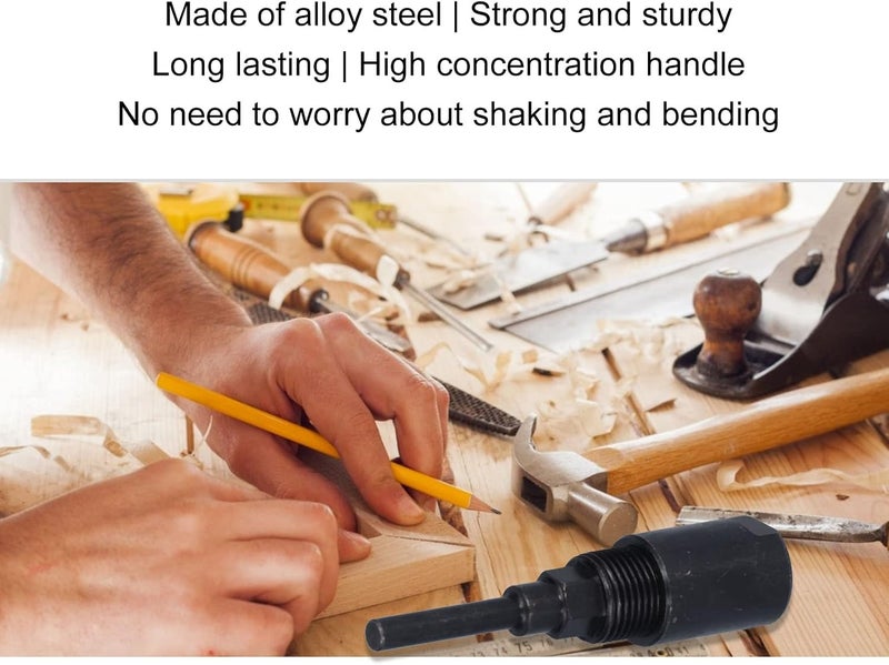 كلاراكو مشبك تمديد لأداة التوجيه، ساق عالية التركيز، عمق قطع كامل، مريح للحمل، لآلات التشذيب والصنفرة والنقش على الخشب (مقبض 1/4) - Image 1