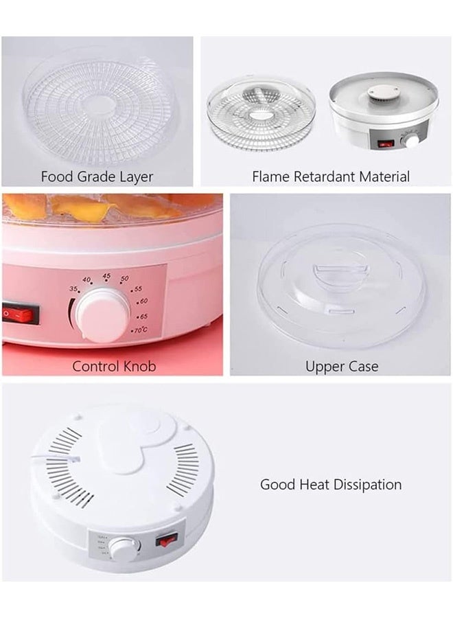 food dryer,Food Dehydrator, 5 Tier and Digital Temperature Controls, Electric Food Preserver Machine with Powerful Drying Capacity for Fruits, Veggies, Meats & Dog Treats  - Image 5