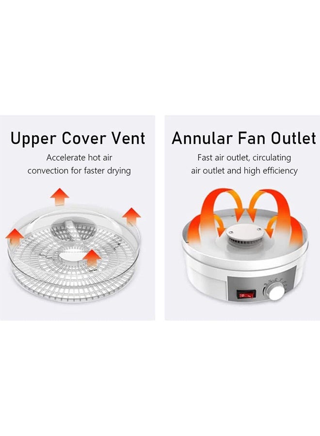 food dryer,Food Dehydrator, 5 Tier and Digital Temperature Controls, Electric Food Preserver Machine with Powerful Drying Capacity for Fruits, Veggies, Meats & Dog Treats  - Image 3