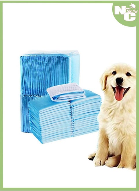 50pcs M Size Pet Overnight Urine Pad Thickened Diaper 45*60cm Instant Suction Water Lock Deodorization For Pet Incontinence Bed Protection For Changing Mats Or Pet Training