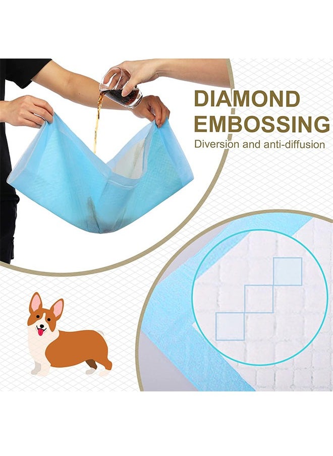 Generic - 50pcs M Size Pet Overnight Urine Pad Thickened Diaper 45*60cm Instant Suction Water Lock Deodorization For Pet Incontinence Bed Protection For Changing Mats Or Pet Training - Image 1