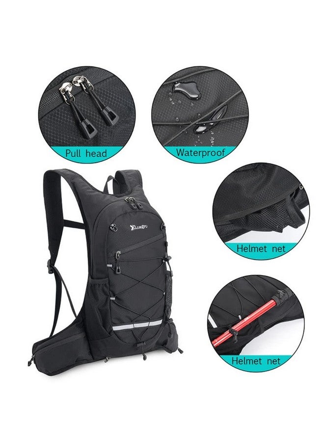 GUSTAVE¬Æ Trekking Backpack with 2L Water Bladder, Waterproof Travel Pack for Hiking Camping Running, Professional Hiking Backpack for Men Women Kids BPA Free - Image 4