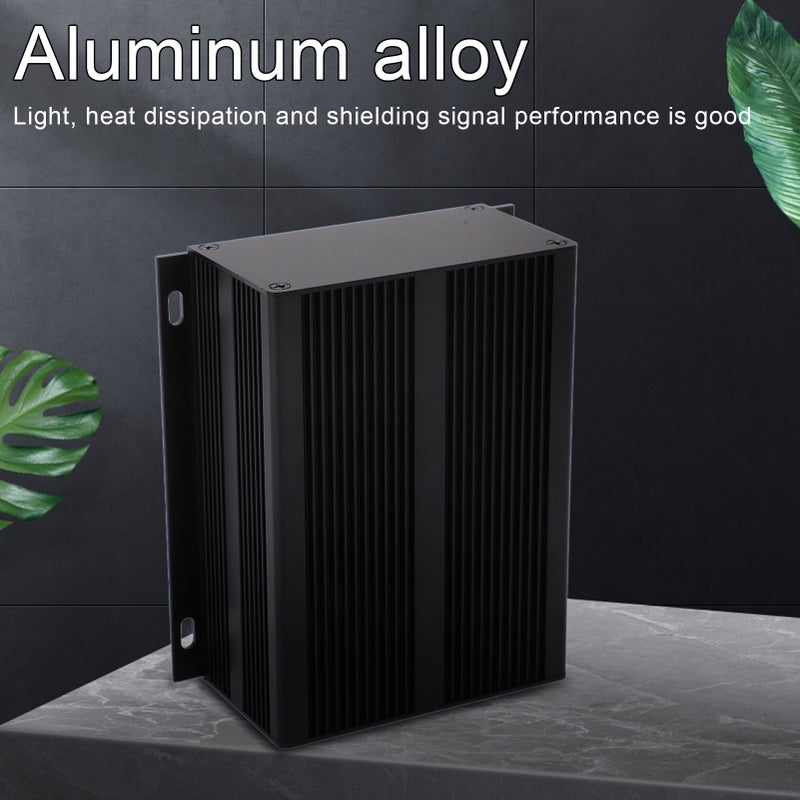 Aluminum Alloy Project Box Integrated Sandblasting Oxidation Surface Circuit Board Project Box - Image 5