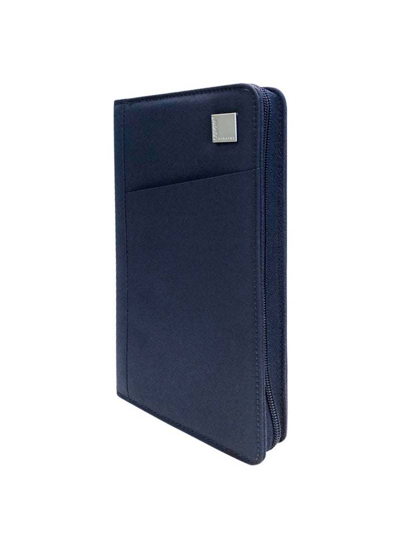 ليسكون حافظة جواز سفر بسحاب - ازرق - Image 1