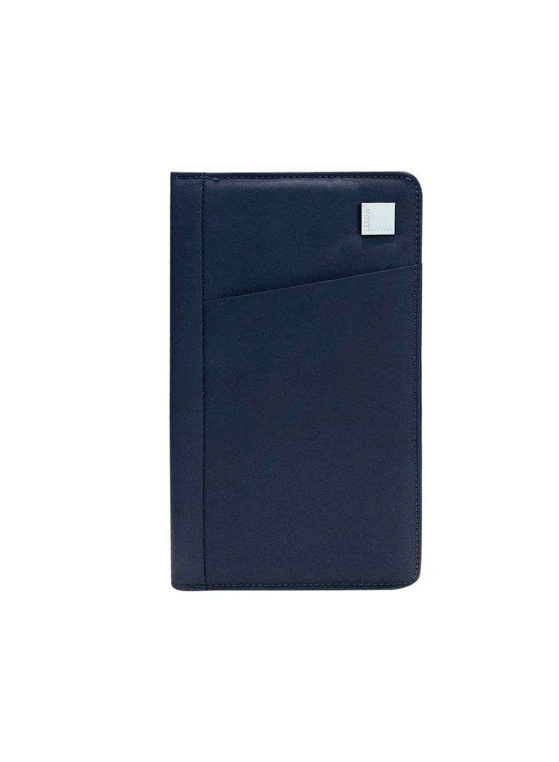 LEXON Passport Holder Zippered Pouch - Blue