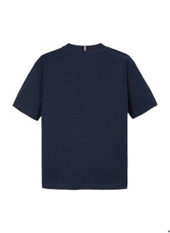 Boys' Flag Embroidery T-Shirt - Cotton, Blue - pzsku/Z14EC86A67627FDF0F001Z/45/_/1738050798/c9074ea1-bf0d-4644-a79e-9a03bcb86b4f