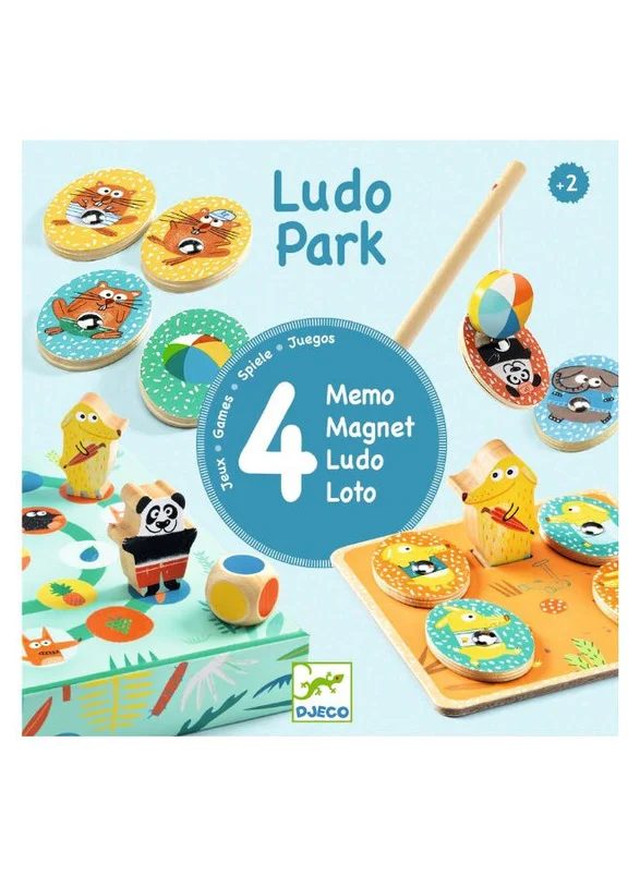 دجيكو Ludo Park Wooden Games