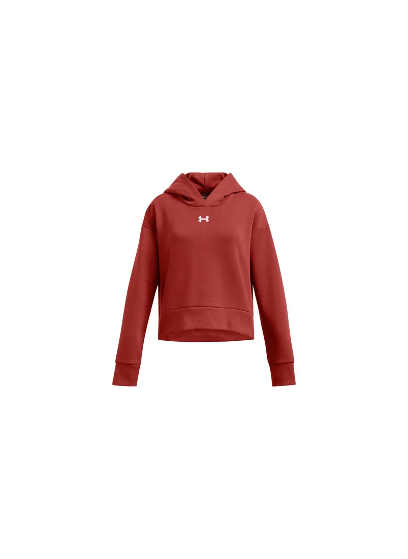 اندر ارمور Girls' Rival Fleece Hoodie