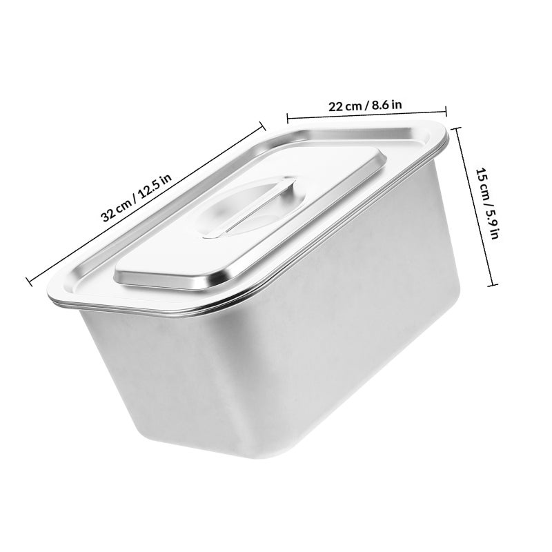 Compost Bin with Sealed Lid for Kitchen Countertop Use, Food Waste Caddy - Image 2