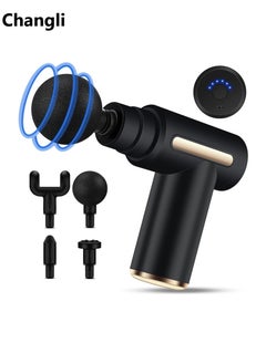 Changli Mini Massage Gun Percussion Deep Tissues Muscle Massager Gun With 6 Speeds Massage Device Super Quiet Portable Electric Handheld Body Massager For Back Neck Pain Relief  - Image 1