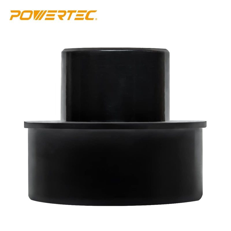 POWERTEC POWERTEC 70104 4 Inch Hose to 2-1/2 Inch Hose Reducer, Dust Collection Fittings for Dust Collection Hose, Dryer Vent Hose & Shop Vacuum Hose Connection, 1 Pack  - Image 3