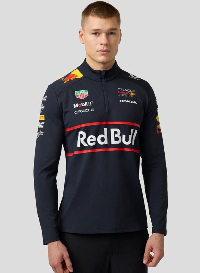 RED BULL 1/4 ZIP MIDLAYER - Image 2