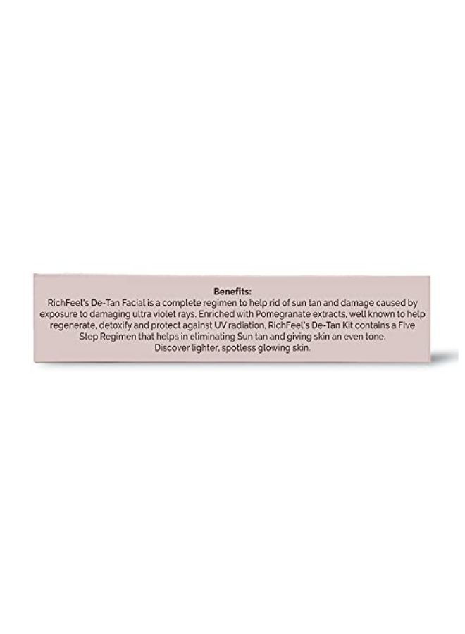 Richfeel Detan Facial Kit - 5×6 Gms - Image 5