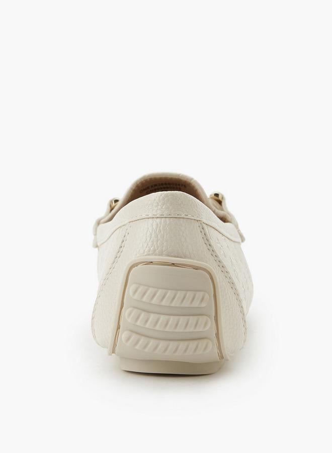 Le Confort Women Monogram Embossed Loafers - Image 5